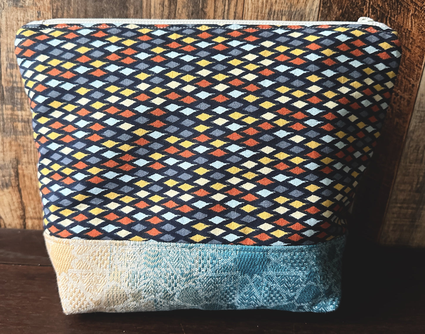 Nurse Log Medium Project or Cosmetic Zipper Bag
