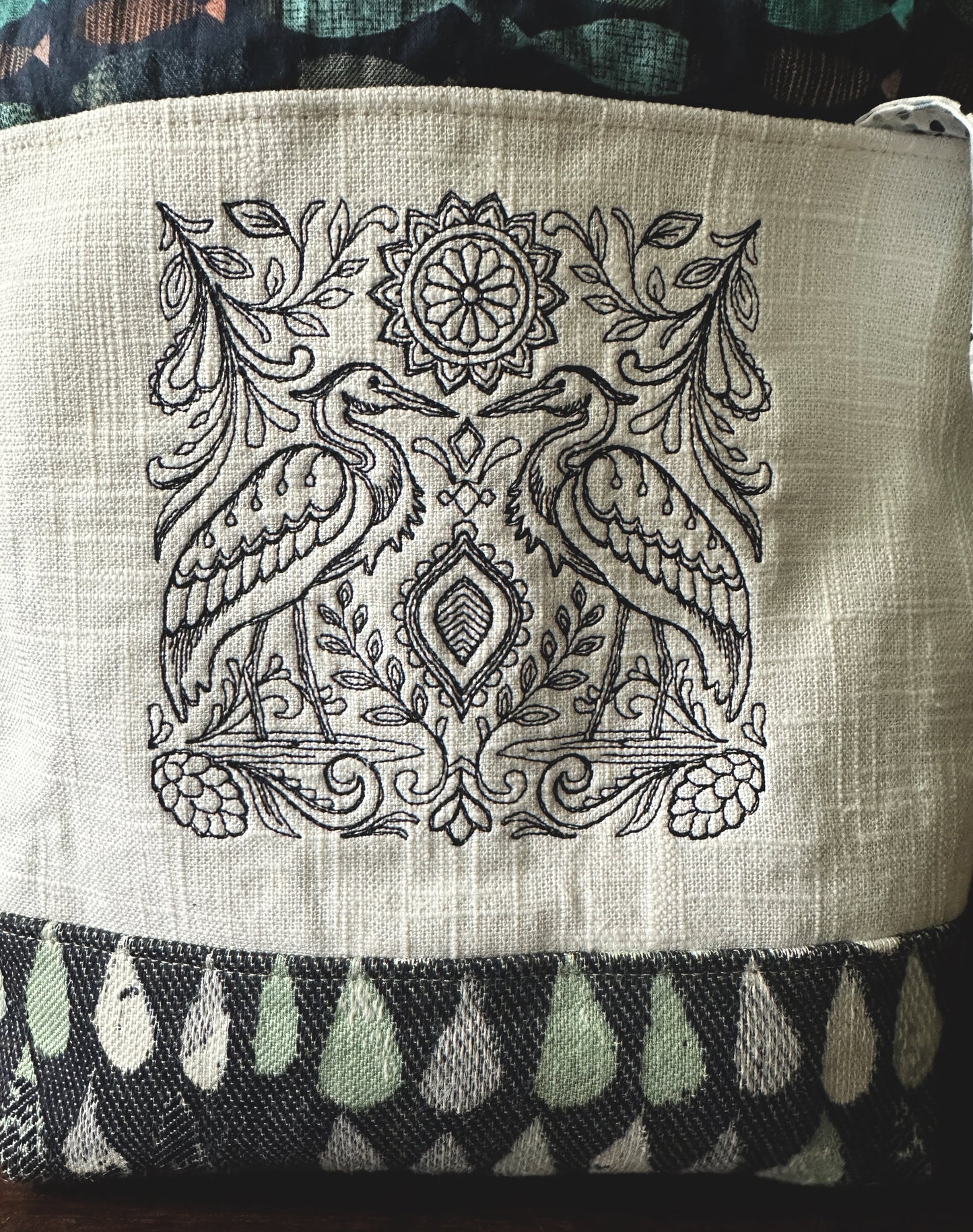 Great Blue Heron Medium Project Bag