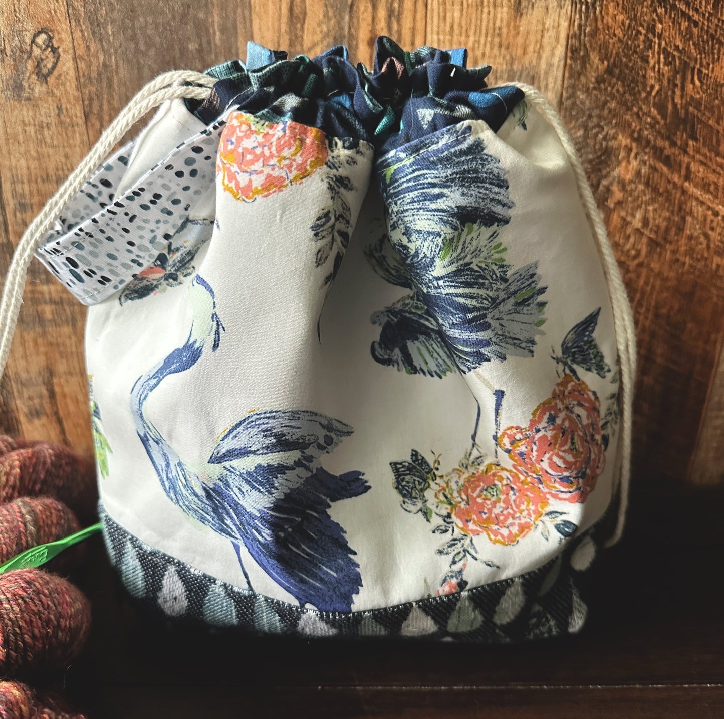 Great Blue Heron Medium Project Bag