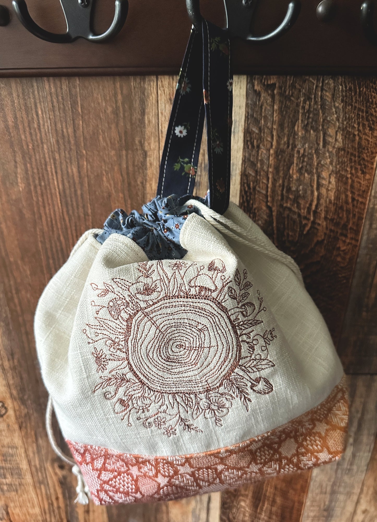 Nurse Log Medium Project Bag