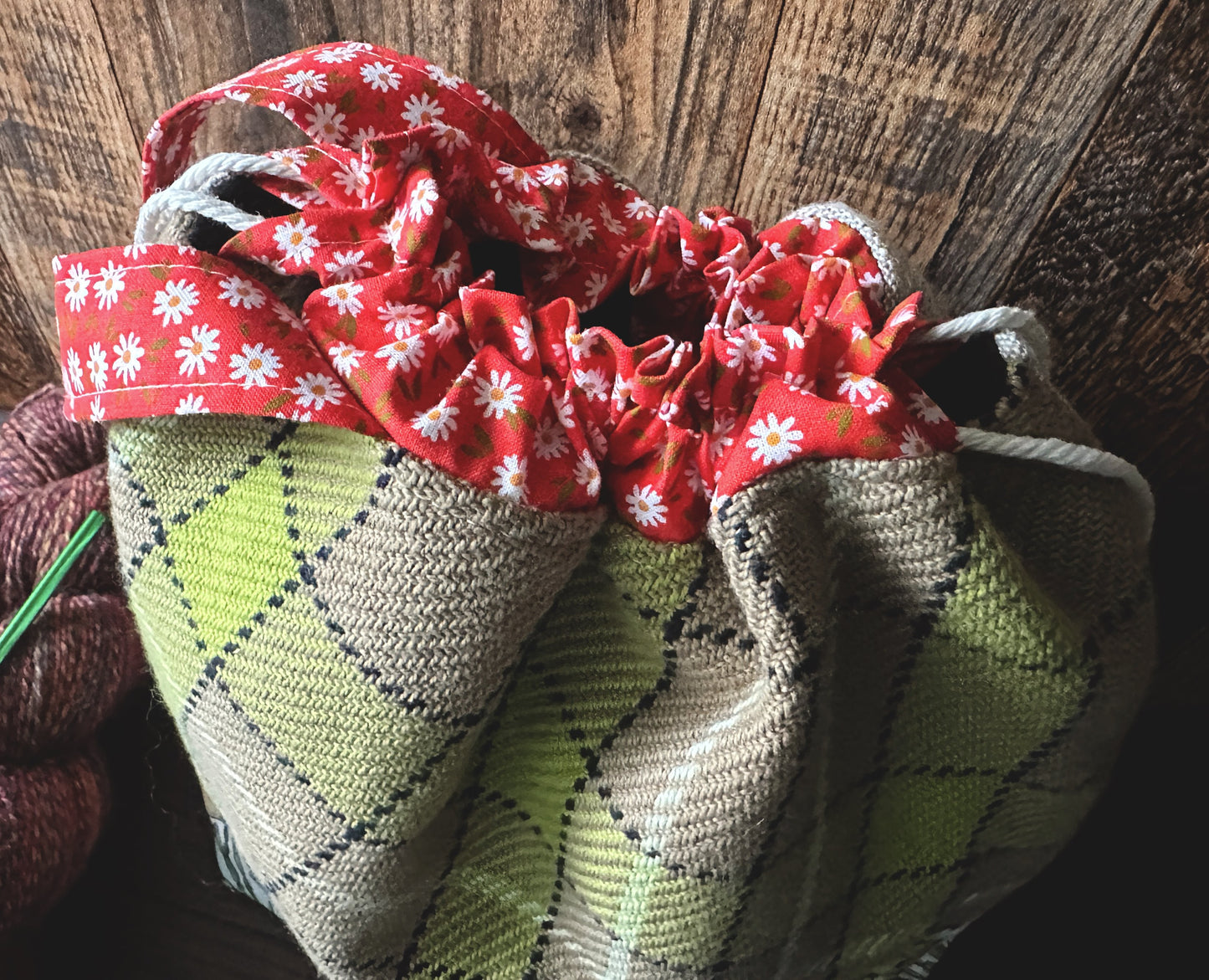 Gardening with my Dog Medium Project Bag