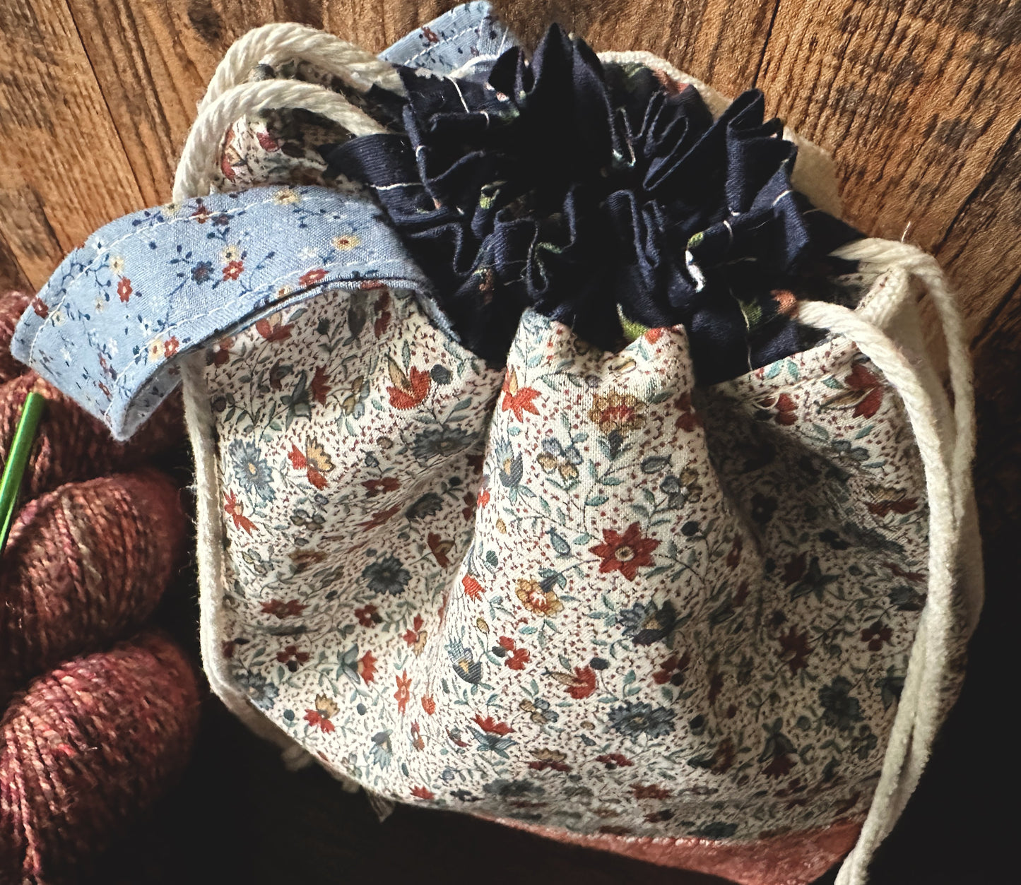 Nurse Log Small Project Bag