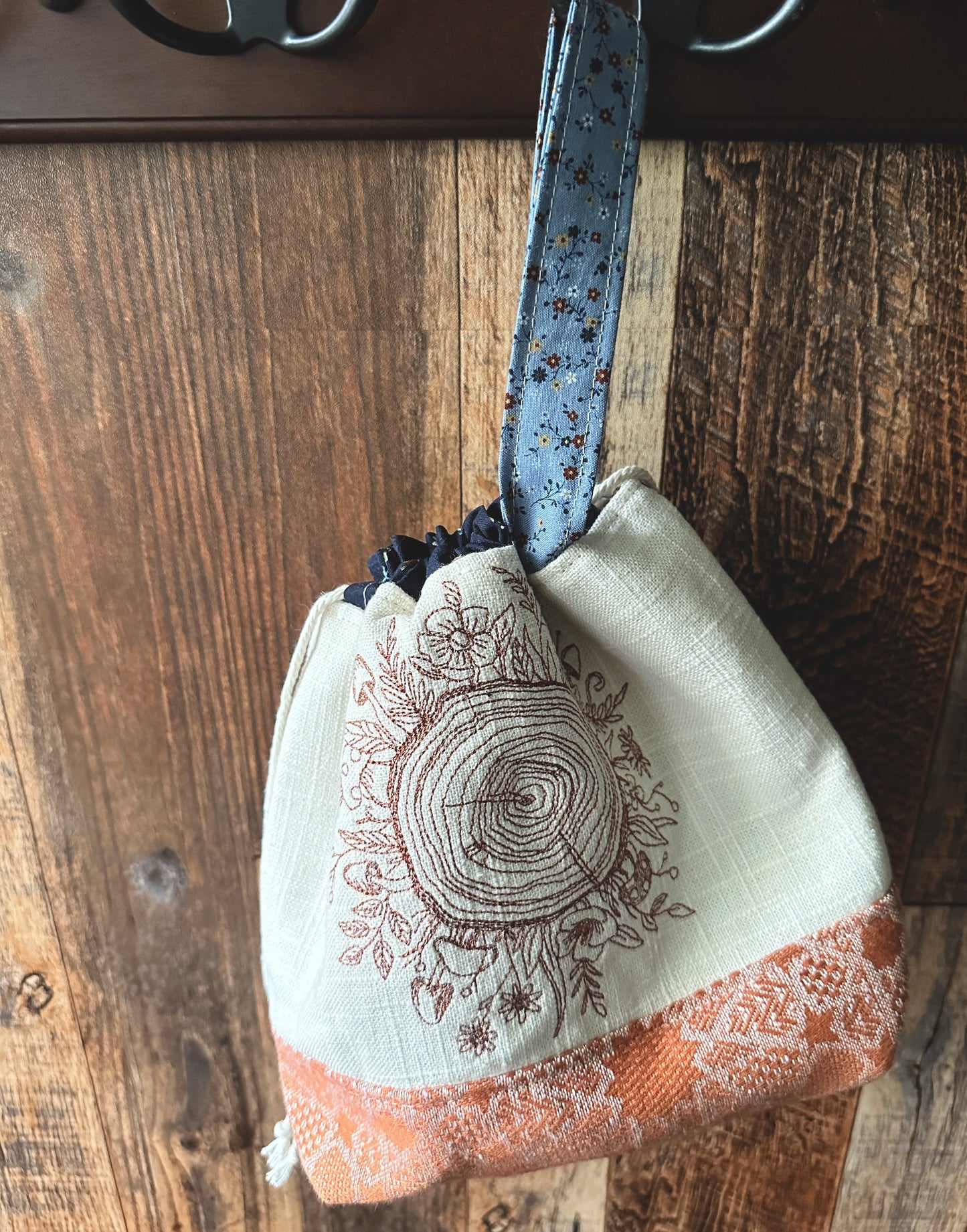 Nurse Log Small Project Bag