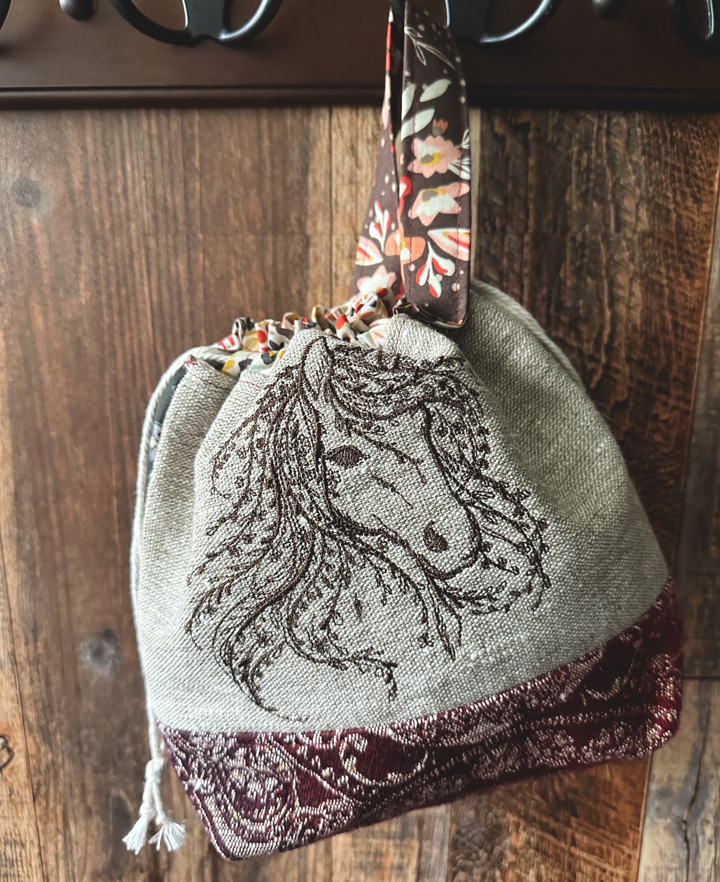 Pretty Pony Small Project Bag
