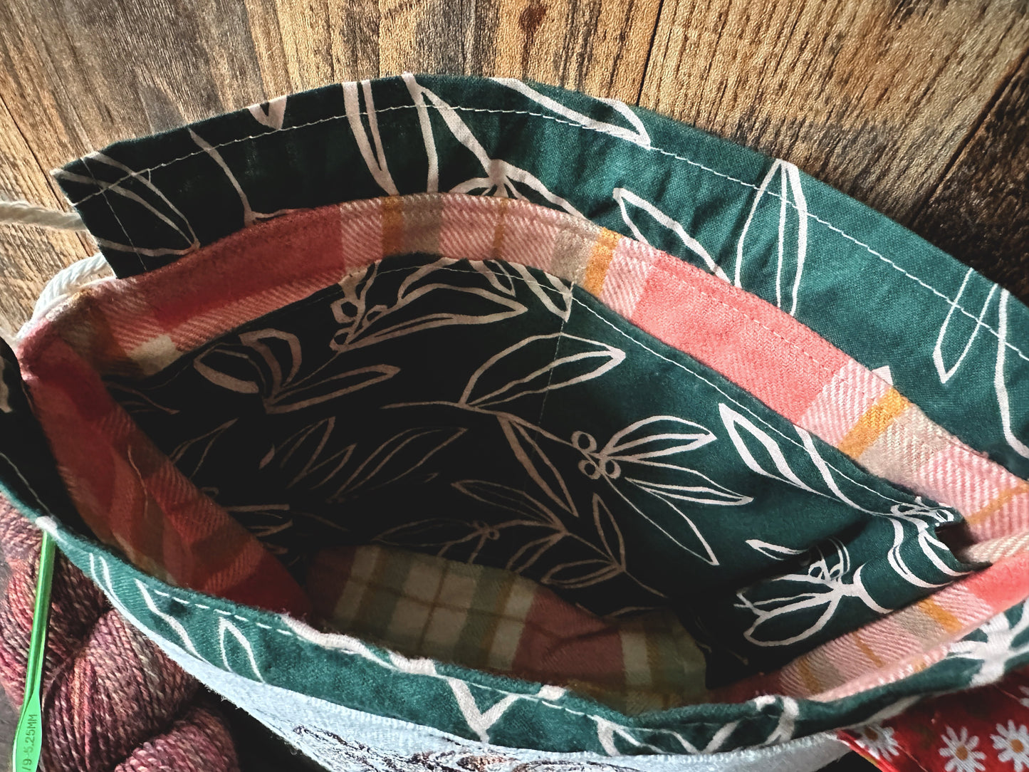 Homestead Animals Small Project Bag