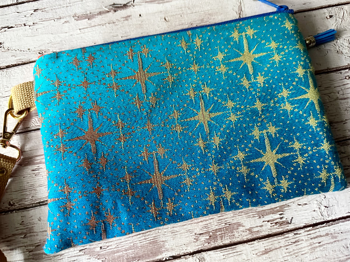 Beautiful Bat Double Zipper Pouch
