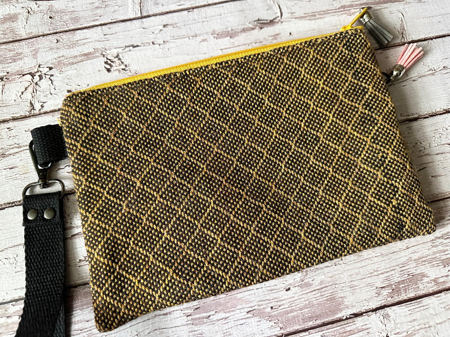 Trash Pandas Double Zipper Pouch ~ Raccoons