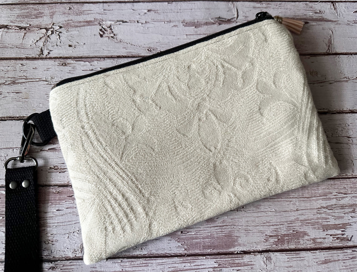 Classy Crows Double Zipper Pouch