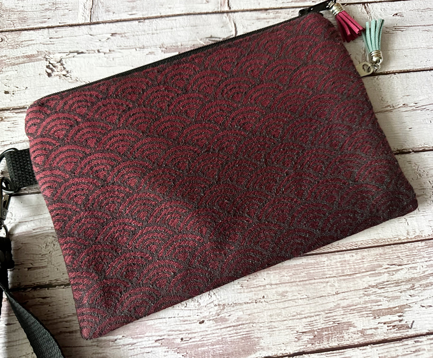 Armadillo Double Zipper Pouch
