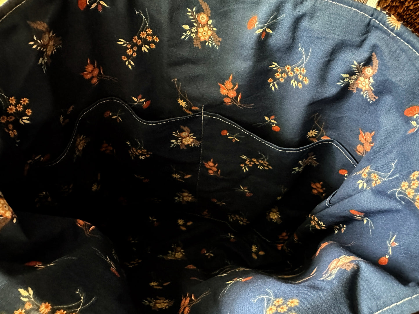 Repurposed Heritage Quilt Extra Large Tote