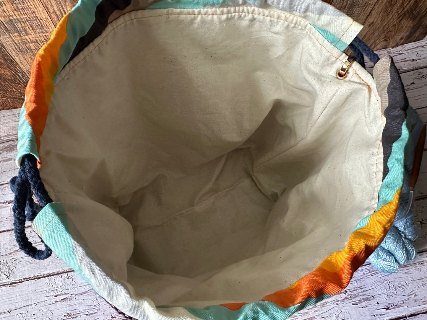 Blackbird in Maples Plenty O' Pockets Large Drawstring Pouch