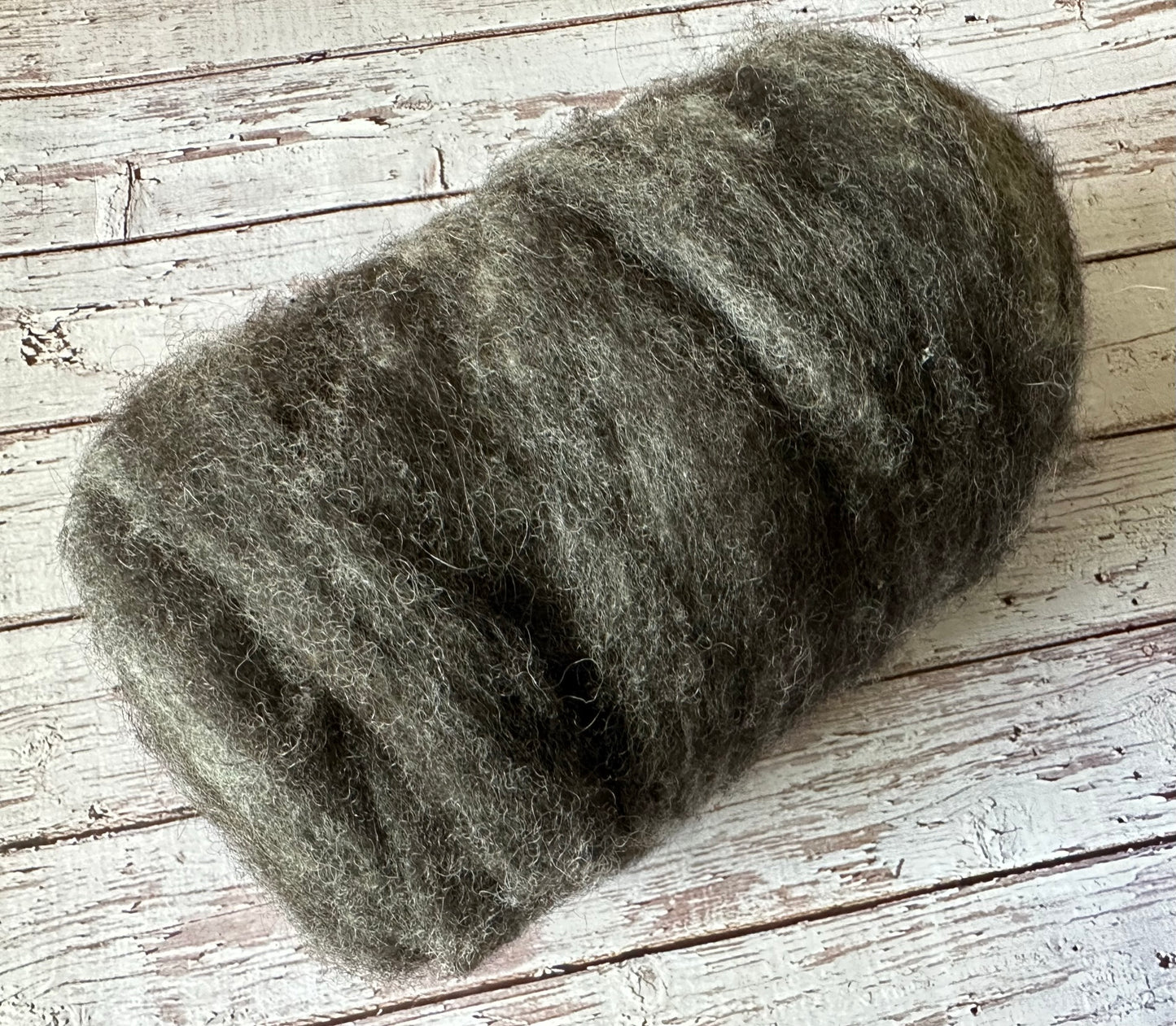 Shetland/Cormo/BFL Cross Wool Roving from Frankie ~ Bitty Bump