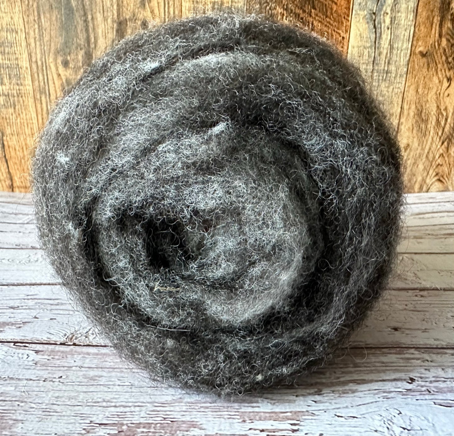 Shetland/Cormo/BFL Cross Wool Roving from Frankie ~ Bitty Bump