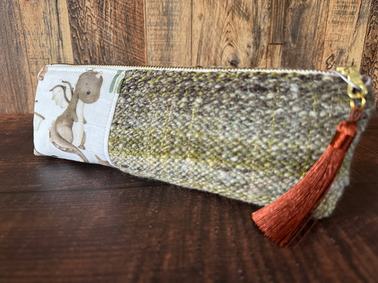 Wyrmling Dragons Long and Lean Zipper Bag