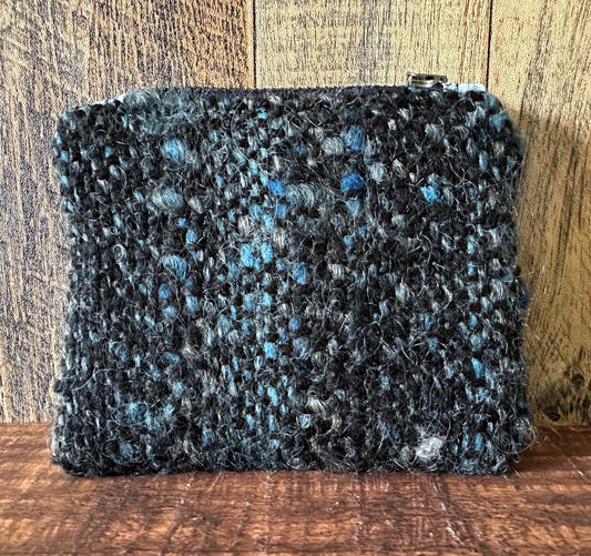 Banned Books and Handwoven Wool Simple Zipper Wallet