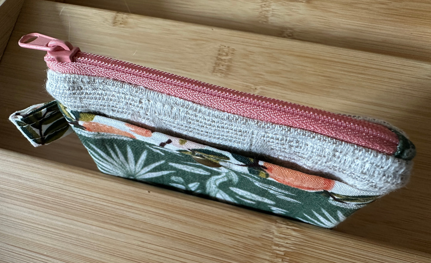 Herons in the Palmetto Simple Zipper Wallet