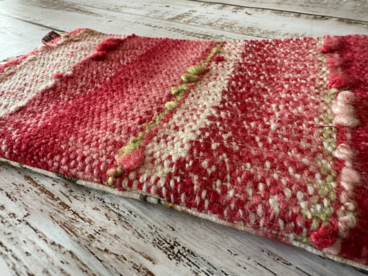Marvelous Mushrooms Double Zipper Clutch~ Perfect for E-Readers