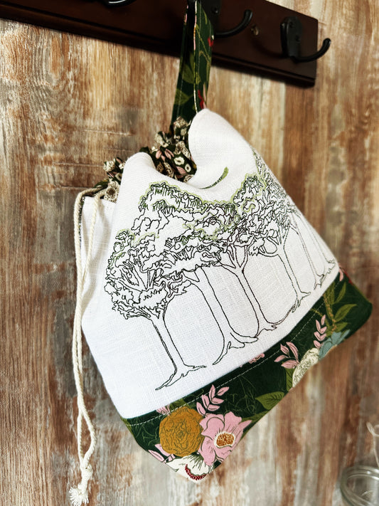 Vernal Moon Phases Medium Project Bag