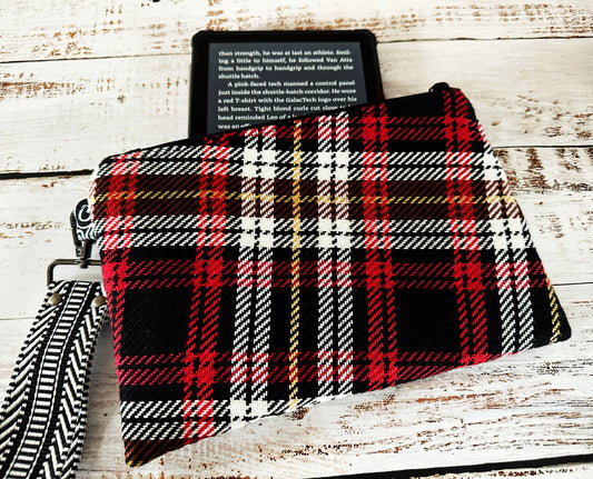 Kitsune Double Zipper Pouch E-Reader Clutch