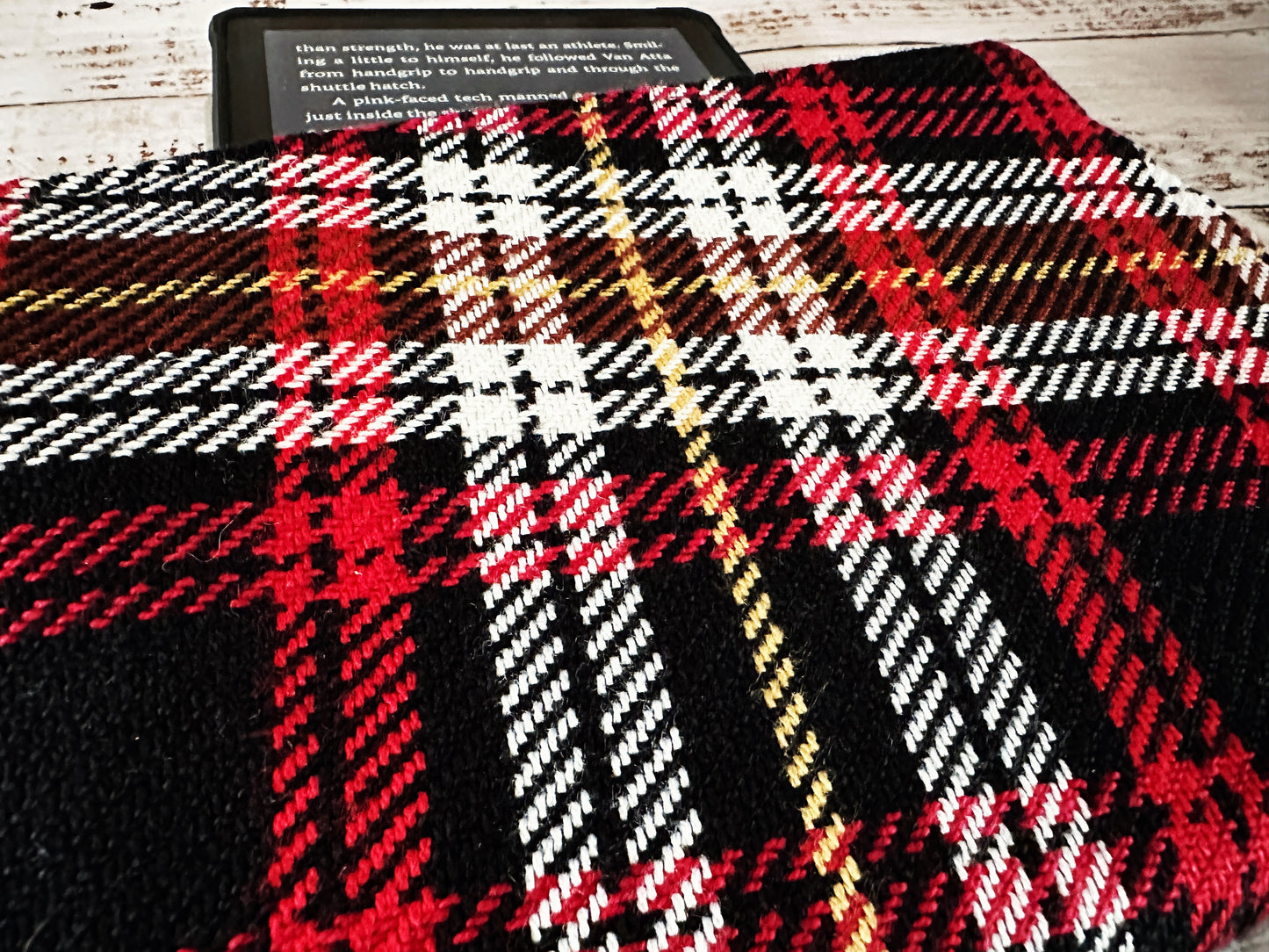 Kitsune Double Zipper Pouch E-Reader Clutch