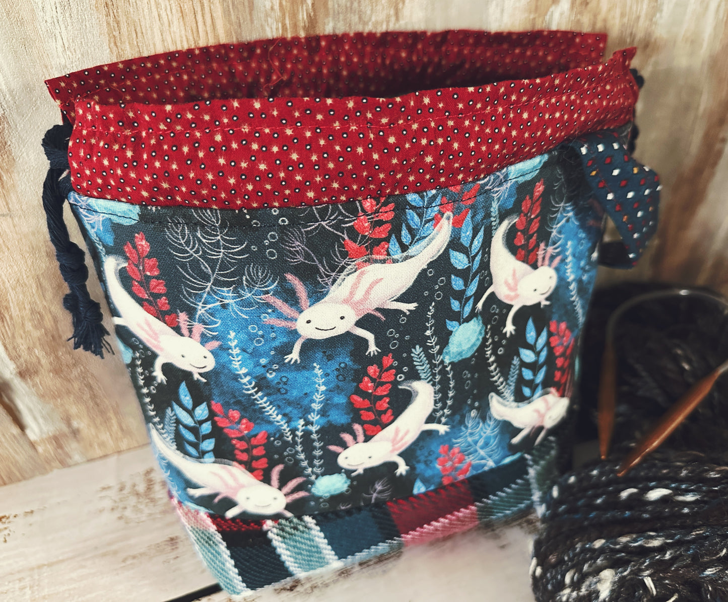 Axolotl Small Project Bag
