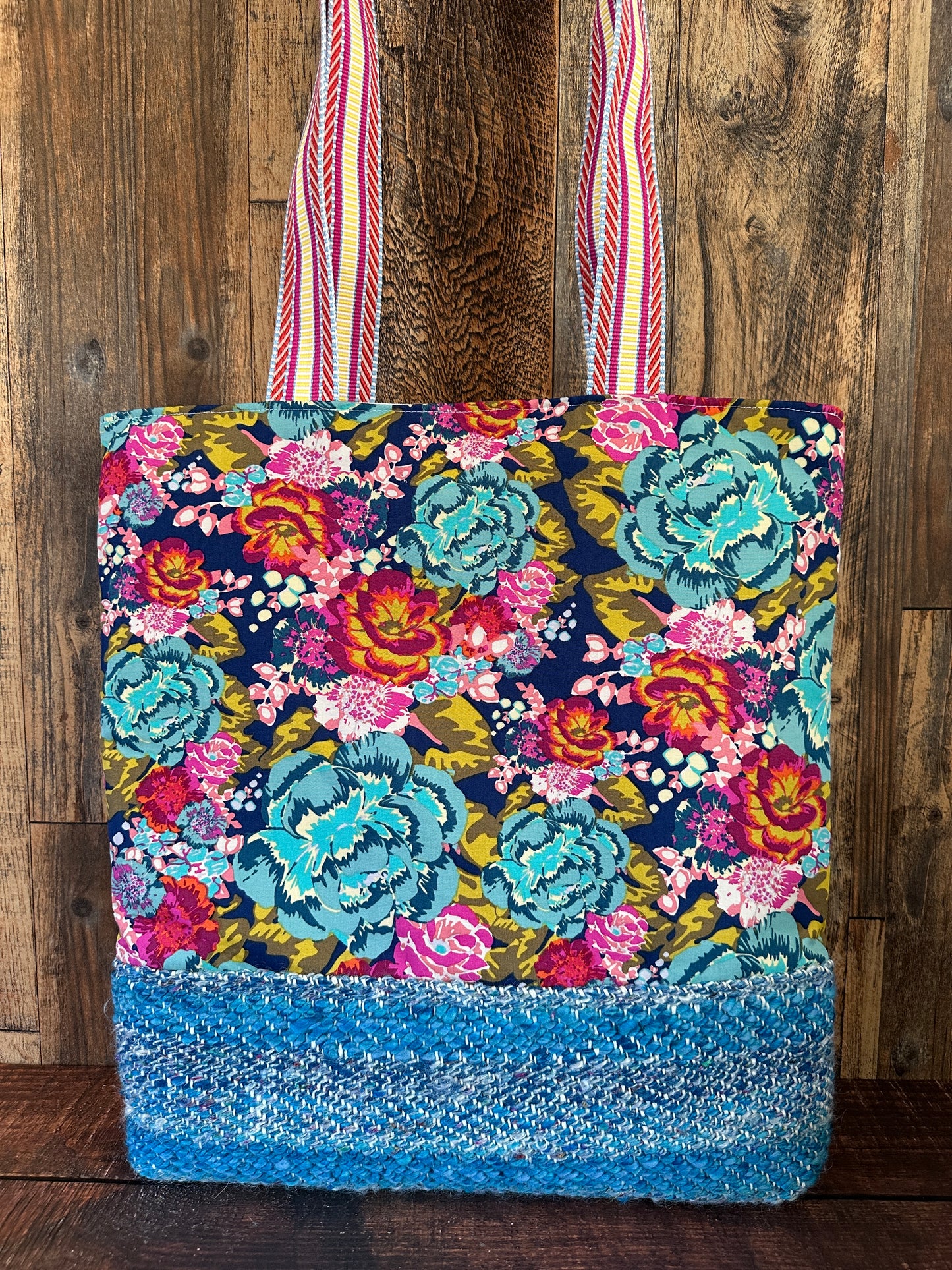 Pride without Prejudice with Handwoven Wool Extra Large Tote