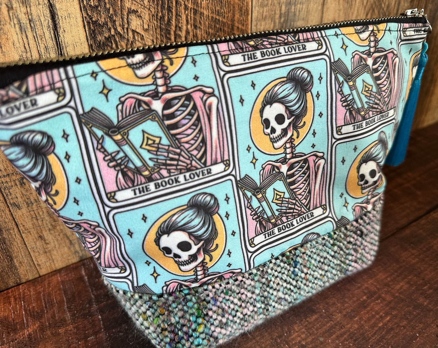 The Book Lover Tarot Small Open Wide Bag