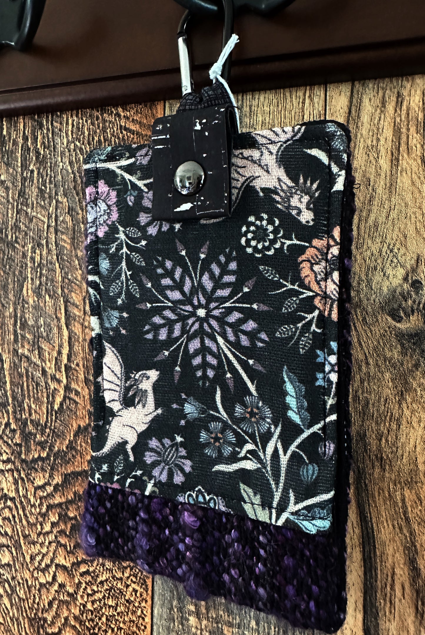 Pollinator Dragons and Woven Wool Padded Glasses Case