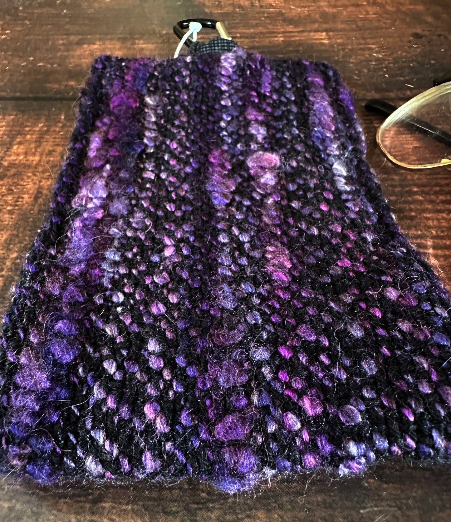 Pollinator Dragons and Woven Wool Padded Glasses Case