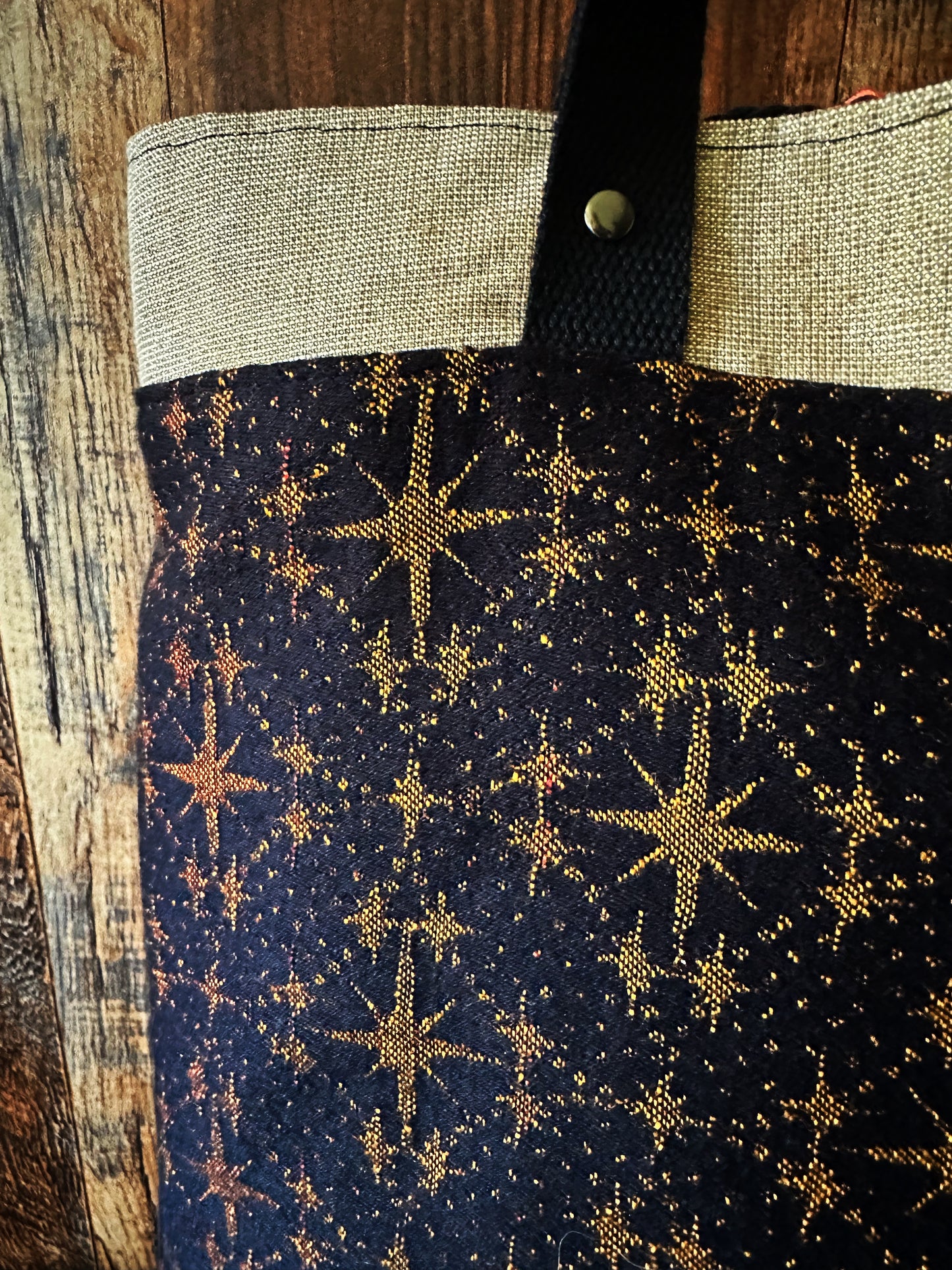 Fierce Owl Candlelight Large Firefly Project Bag