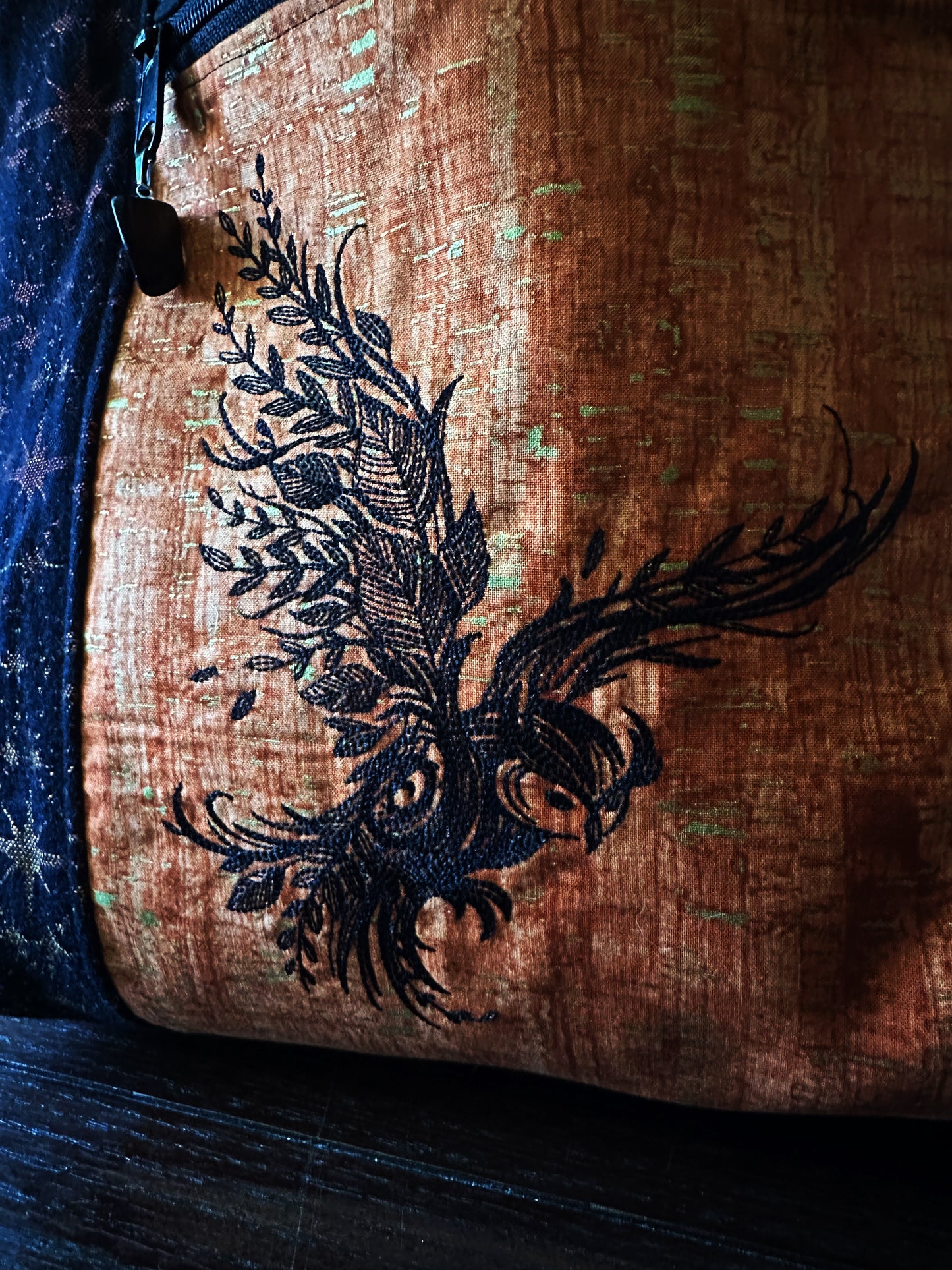 Fierce Owl Candlelight Large Firefly Project Bag