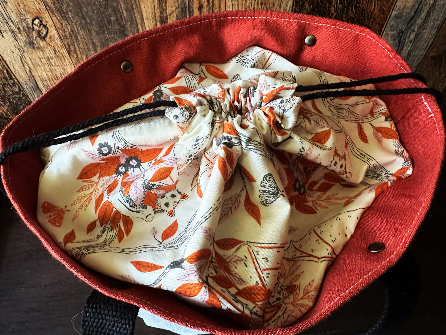 Lovely Bats Medium Firefly Project Bag