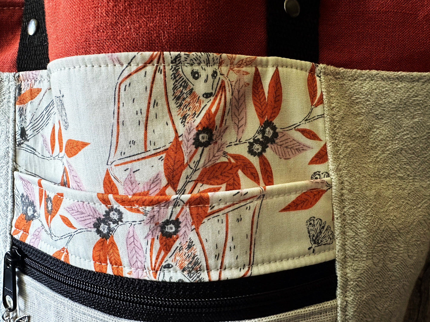 Lovely Bats Medium Firefly Project Bag