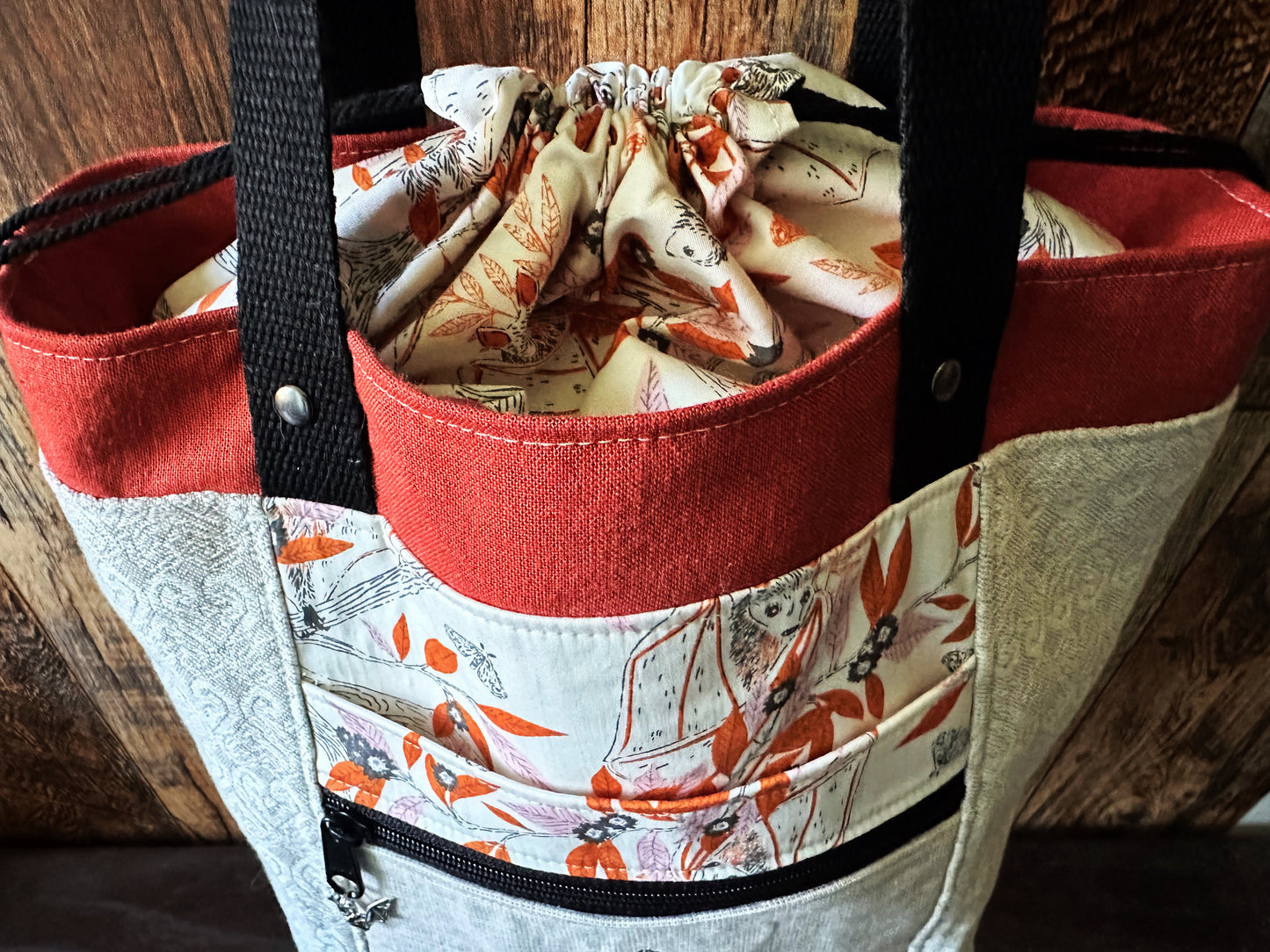 Lovely Bats Medium Firefly Project Bag