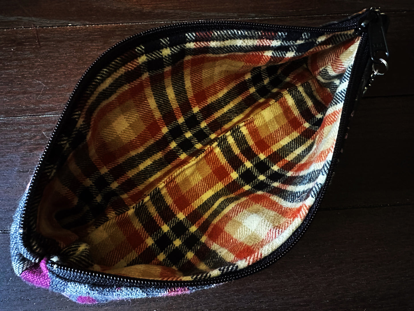 Autumn with Spiders Long and Lean Zipper Bag