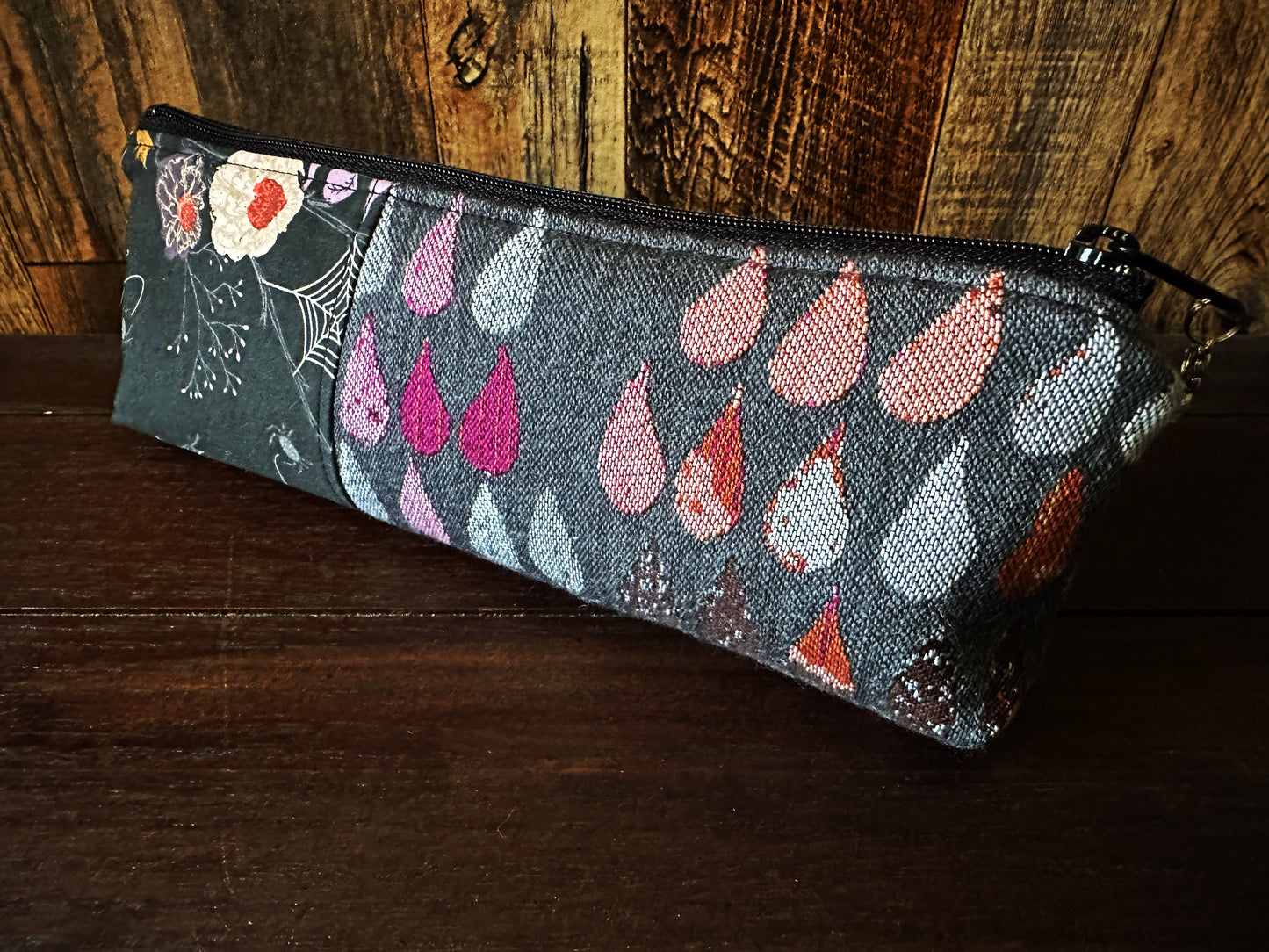 Autumn with Spiders Long and Lean Zipper Bag