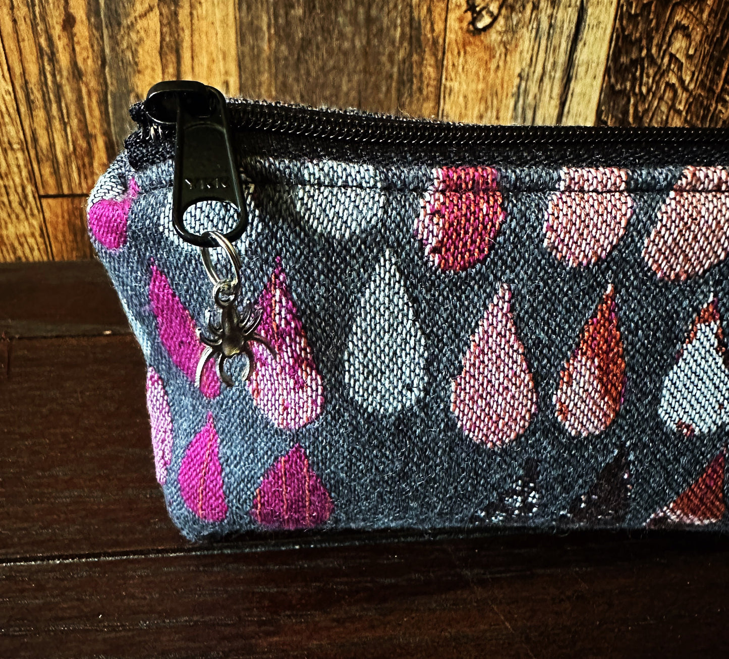 Autumn with Spiders Long and Lean Zipper Bag