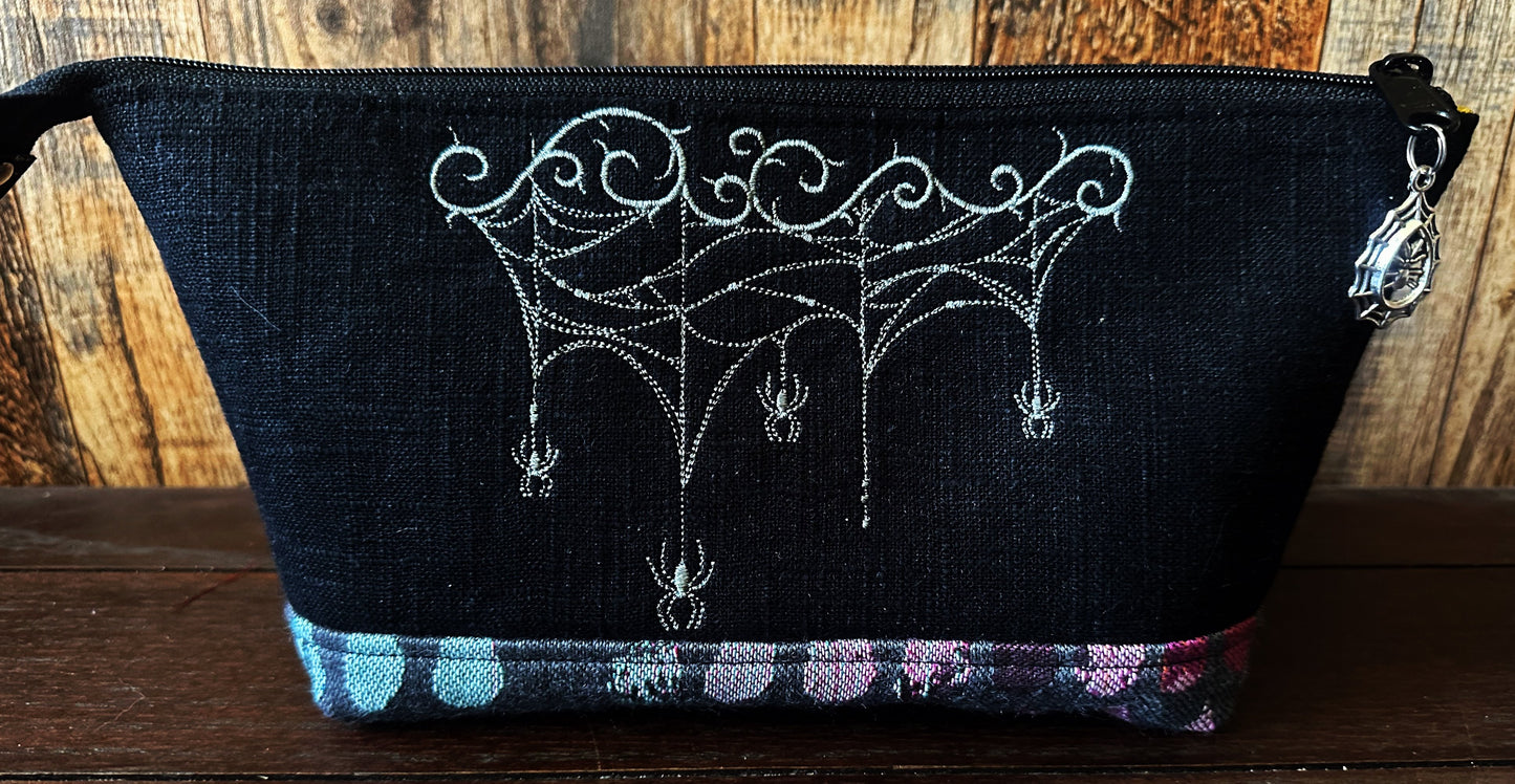 Cobweb Drape Medium Open Wide Spindle Bag