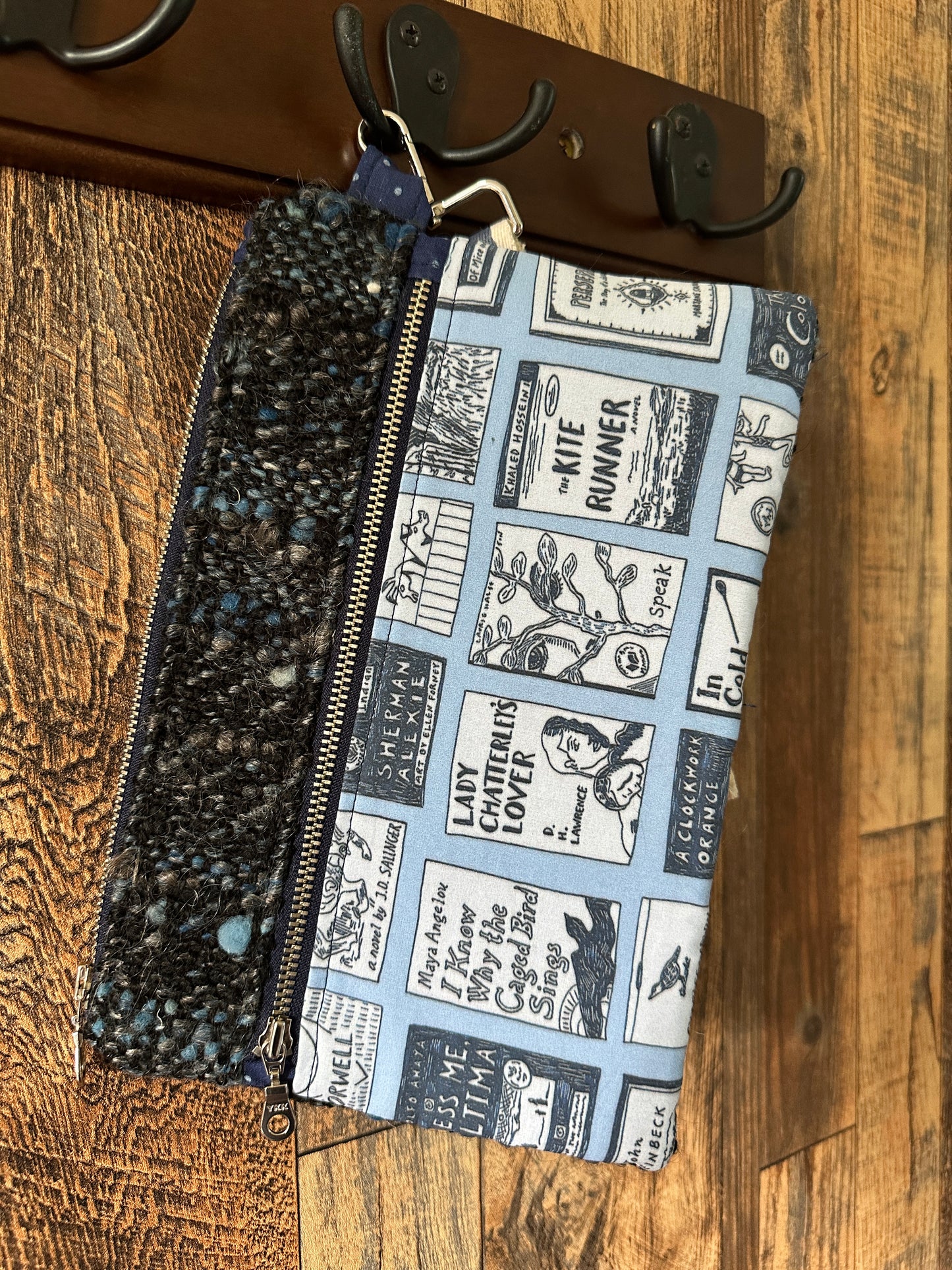 Banned Book Covers Zipper Clutch~ Perfect for E-Readers