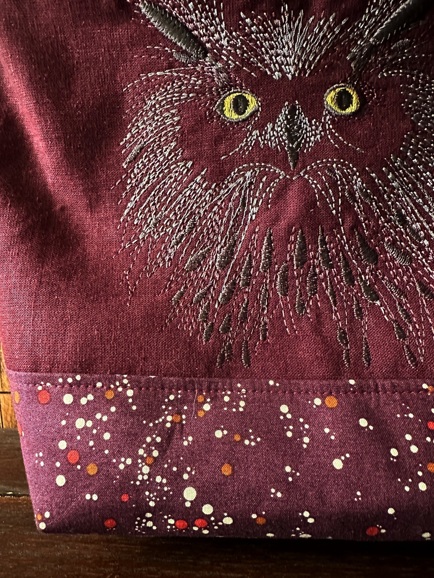 Owl Medium Shoulder Bag/Purse