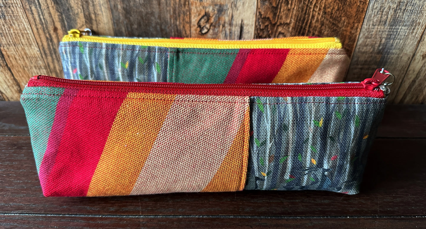 Hidden Deer Long and Lean Zipper Bag