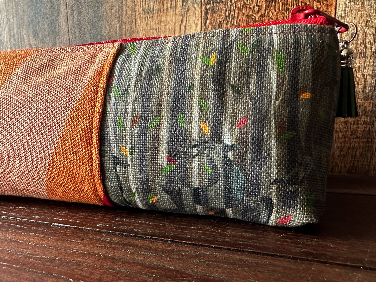 Hidden Deer Long and Lean Zipper Bag