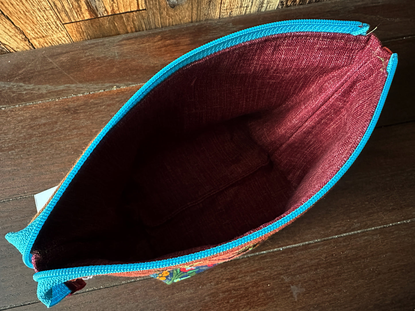 Trio of Owls Small Open Wide Spindle Bag
