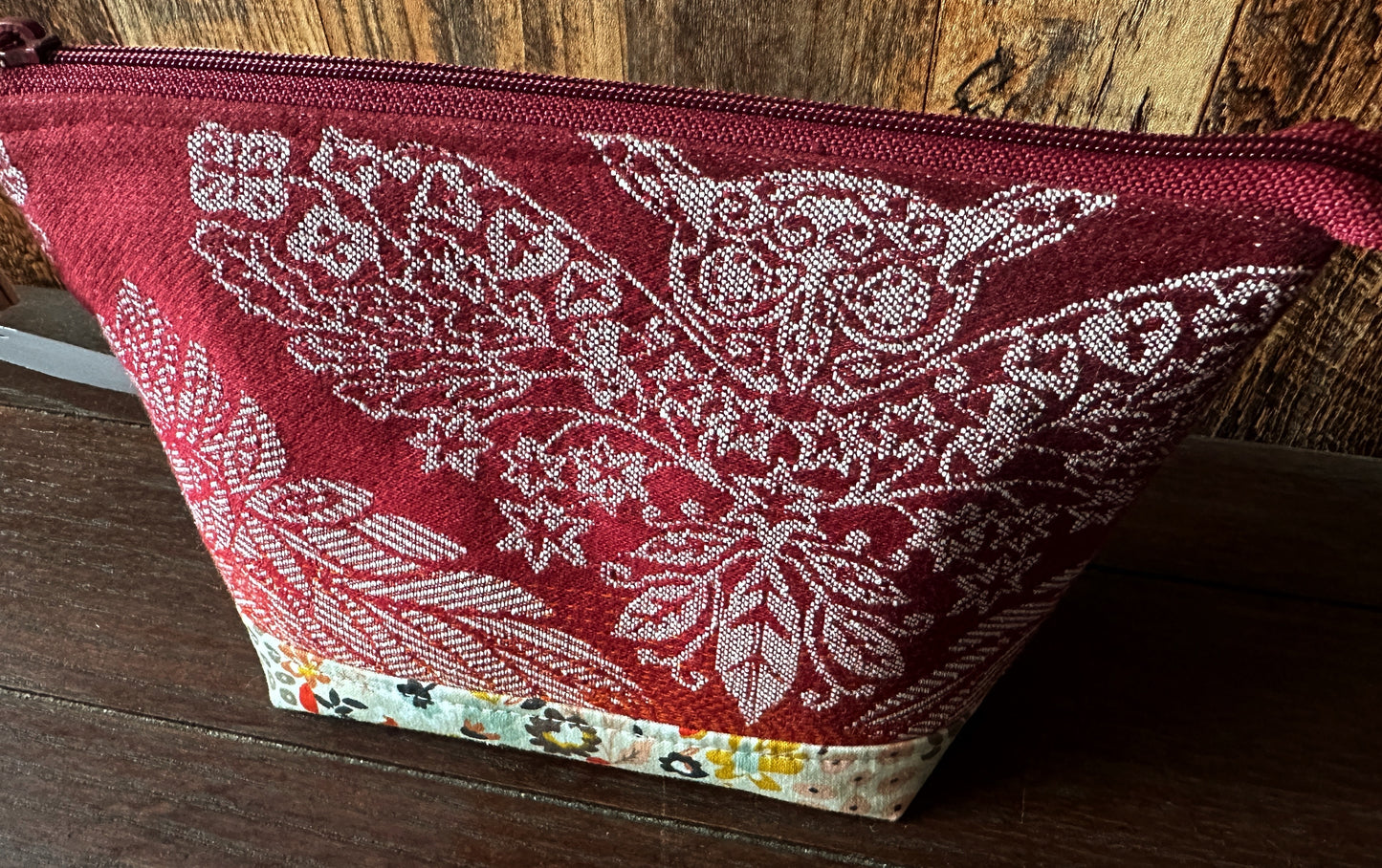 Trio of Owls Small Open Wide Spindle Bag