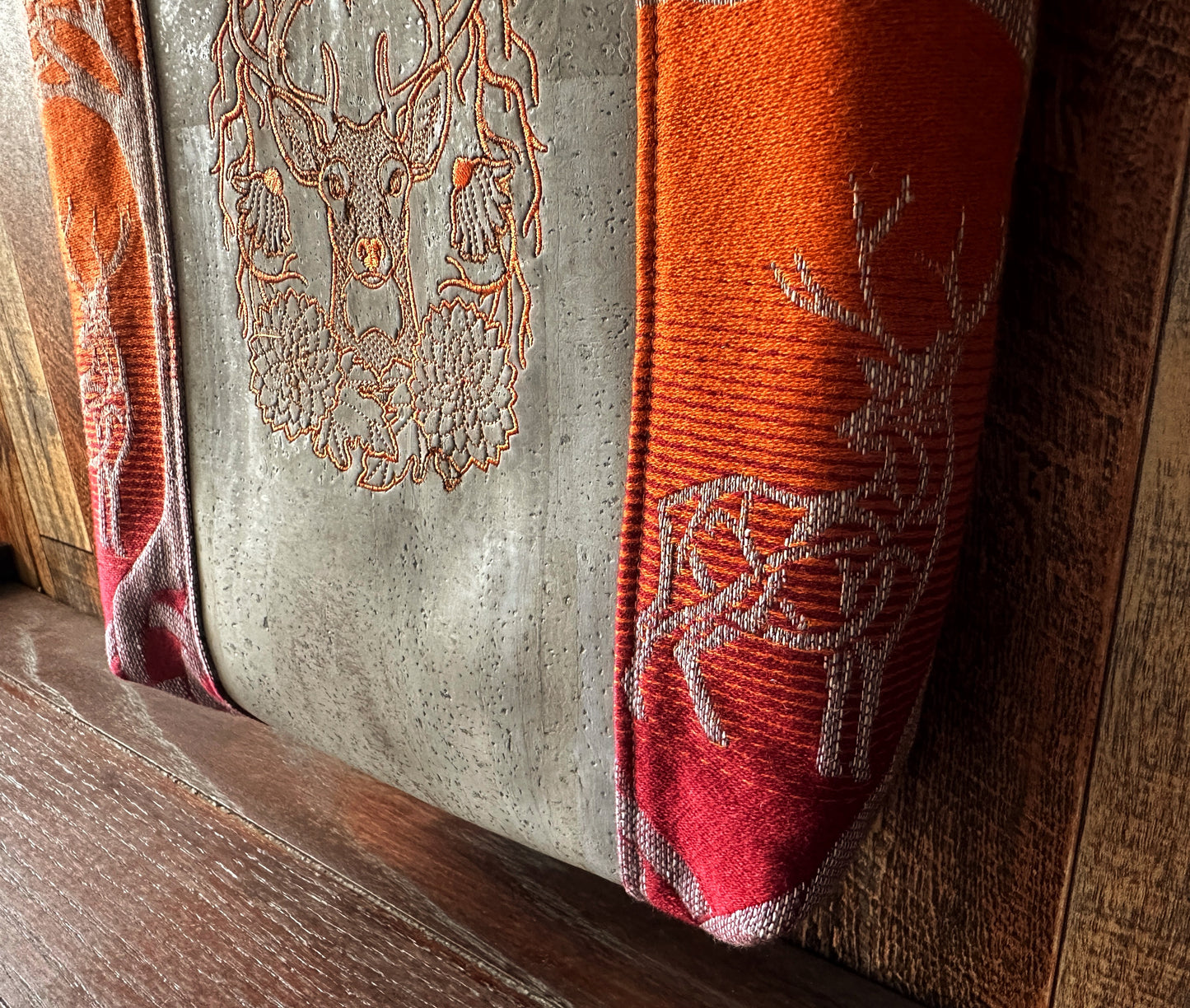Knotwork Stag Tote/Book Bag