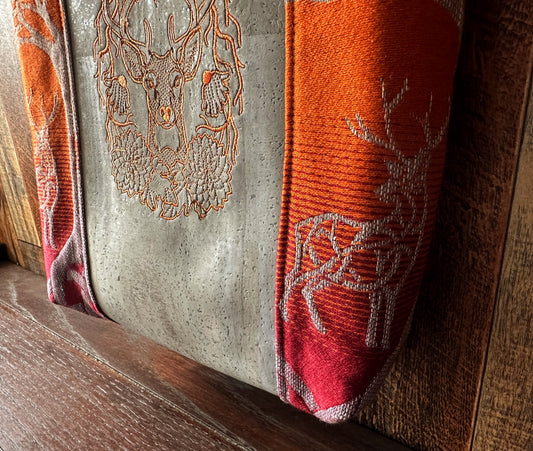 Knotwork Stag Tote/Book Bag