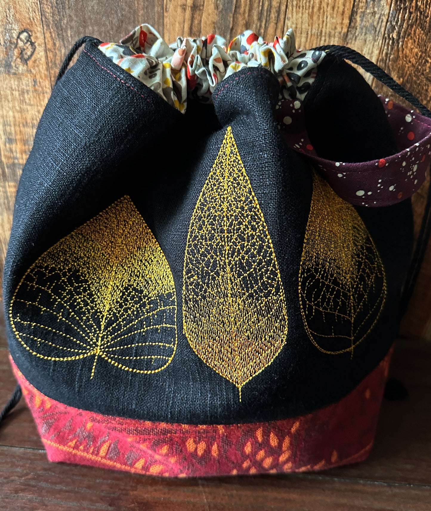 Autumn Splendor Large Project Bag