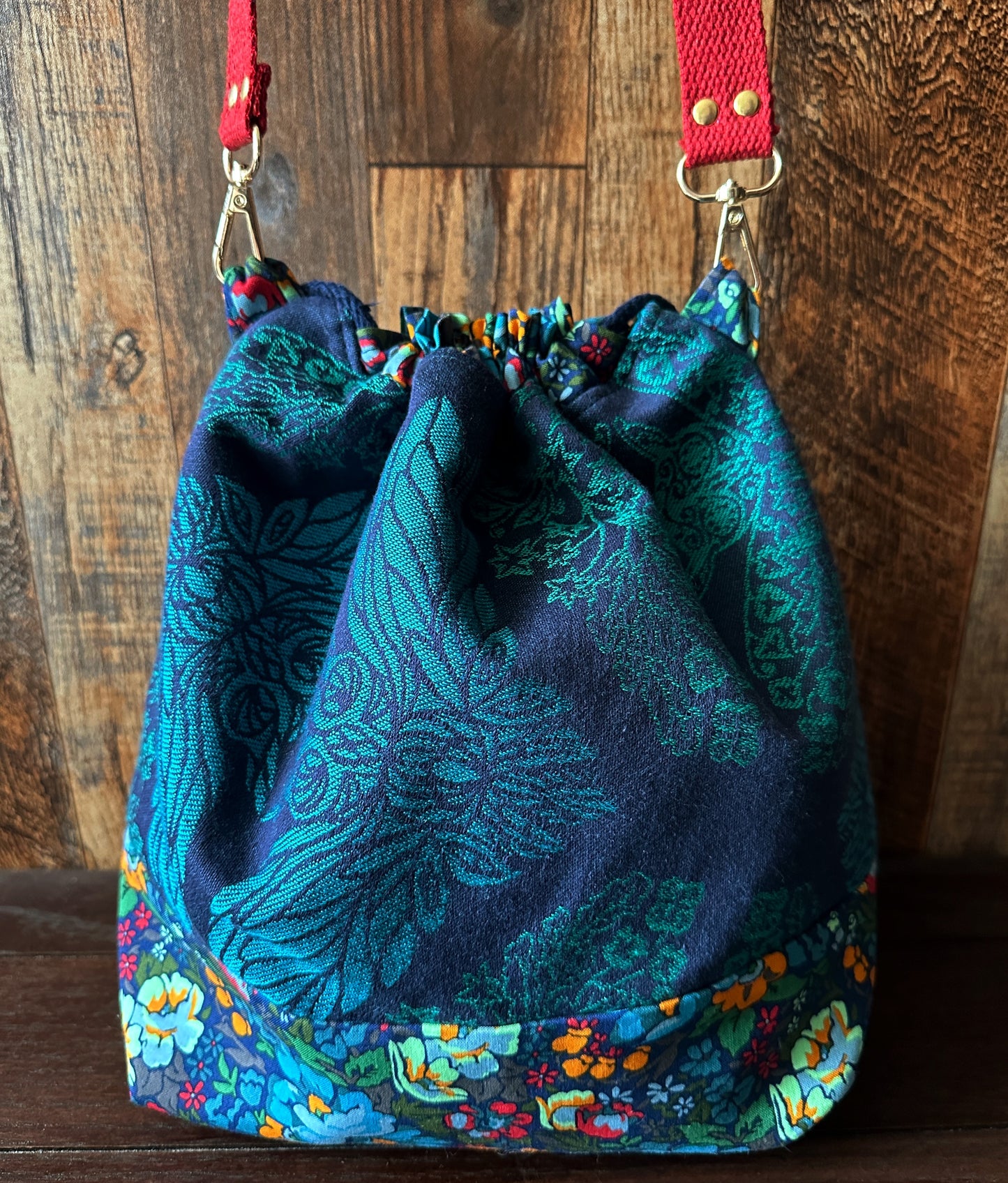Owl Large Project Bag w/ Shoulder Strap