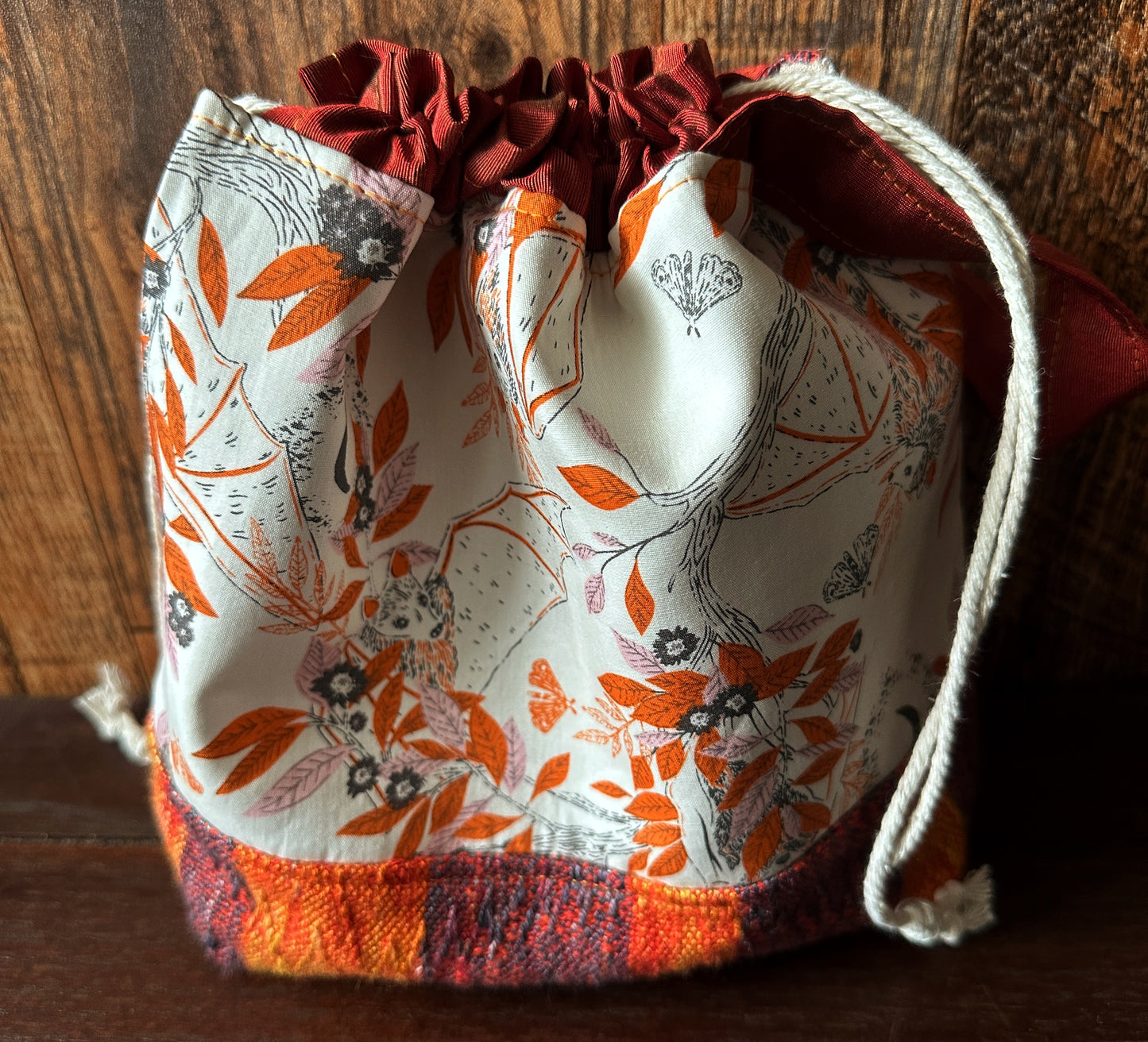 Fruit Bats Small Project Bag