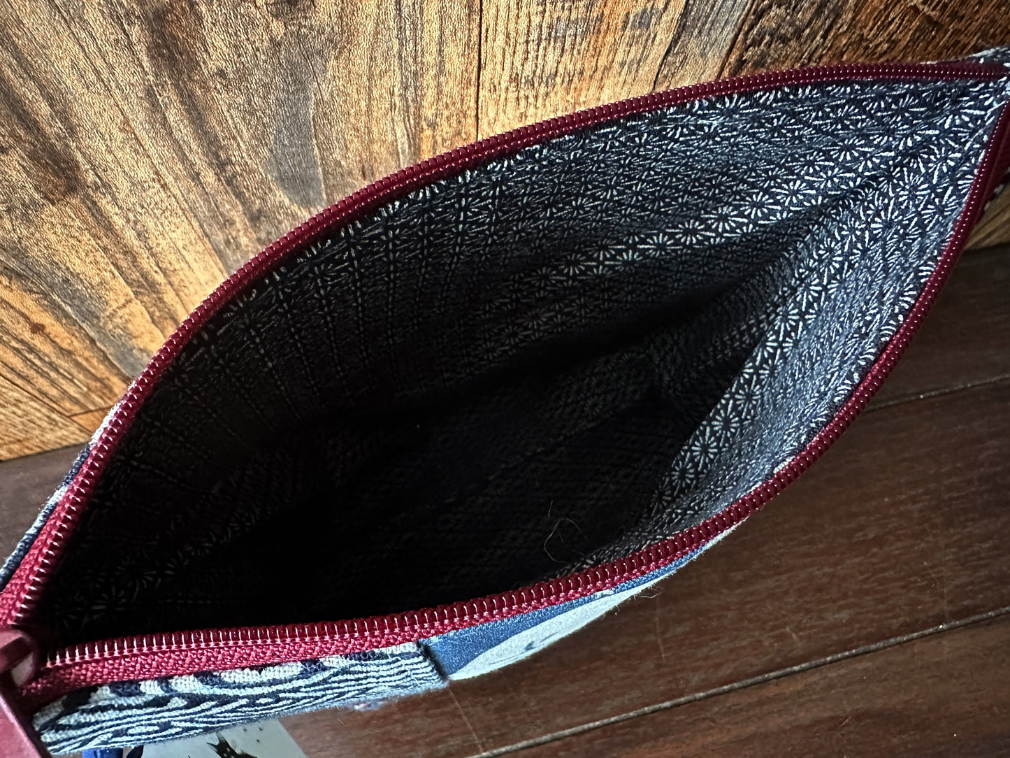 Owl and Raccoon Padded Project or Cosmetic Bag